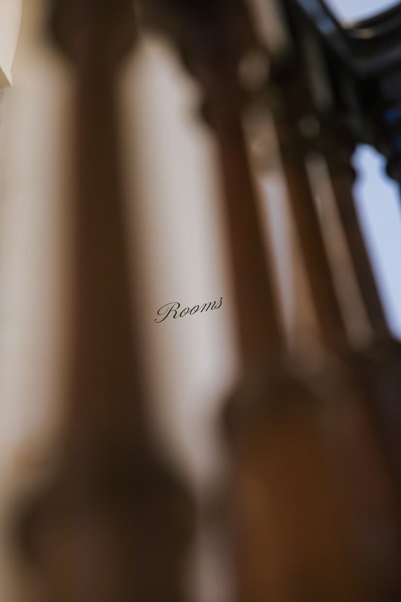 The hallway in the building